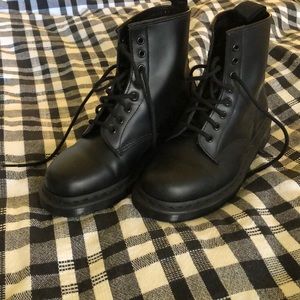 Dr. Martens Black Combat Boot - NEW